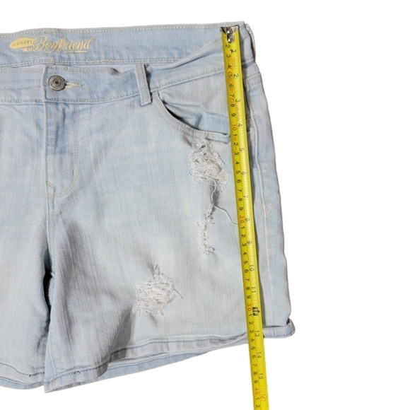 Old Navy | Light Wash Mid Rise Denim Jean Shorts - Picture 7 of 7
